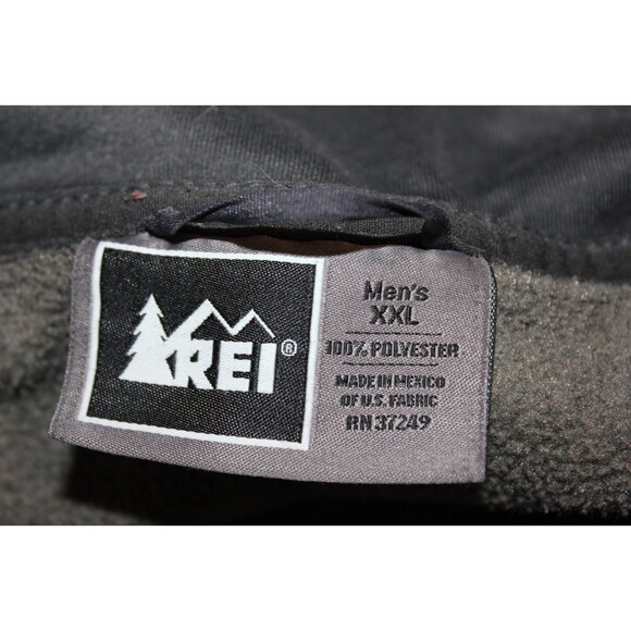 REI Polartec Thermal Pro Fleece Lined Jacket Soft Shell Gray XXL - Picture 9 of 9